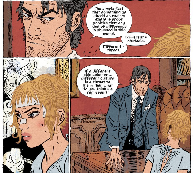 They’re Not Like Us #2 art by Gane and Bellaire